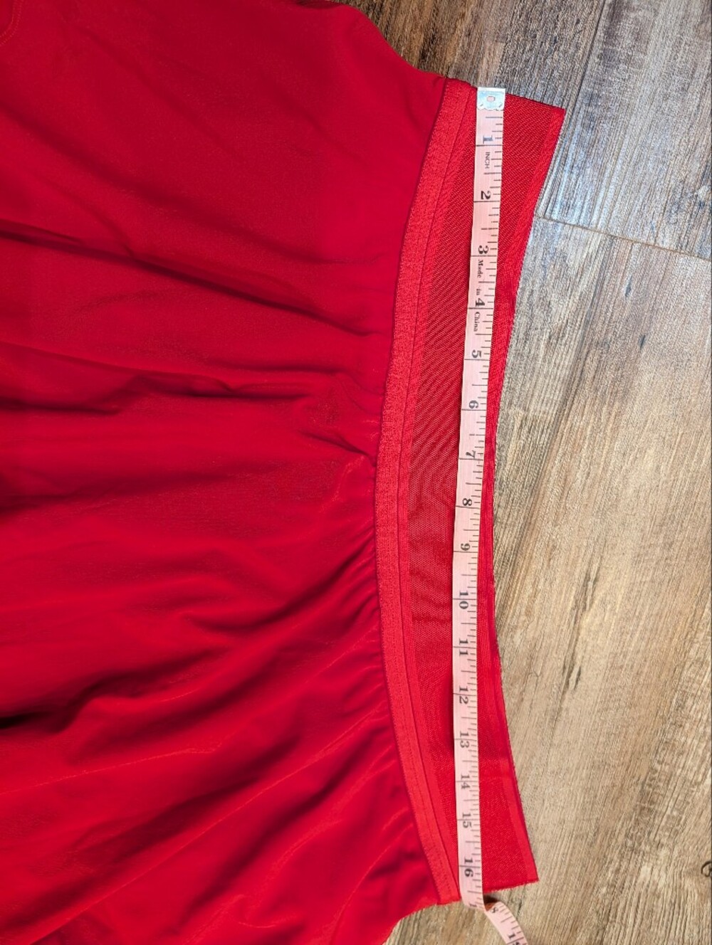 Lululemon Court Rival High-Rise Skirt Long in Dark Red Sz 14 - Picture 14 of 16